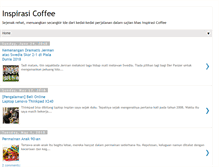 Tablet Screenshot of inspirasicoffee.com